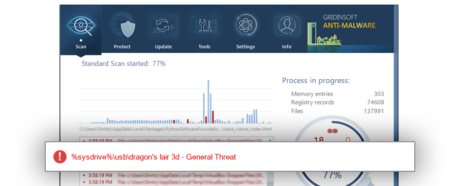 dl3dconfig.exe detection screenshot