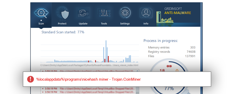 MP.LolMiner.dll detection screenshot