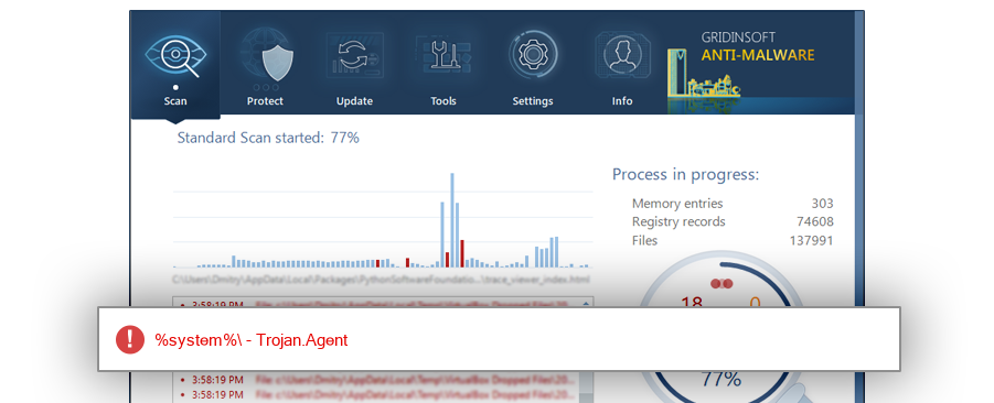 SystemDiagnosticsHost.exe detection screenshot