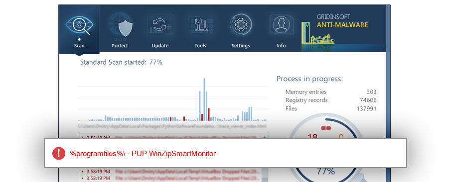 winzip smart monitor service.exe